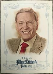 Bud Selig #300 Baseball Cards 2013 Topps Allen & Ginter Prices