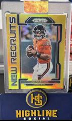 Justin Fields [Gold Prizm] #NR-4 Football Cards 2021 Panini Prizm New Recruits Prices
