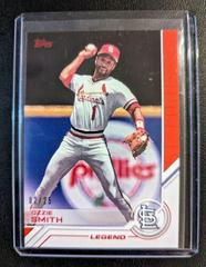 Ozzie Smith [Red] Baseball Cards 2017 Topps Salute Prices