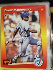 Candy Maldonado #15 Baseball Cards 1992 Panini Donruss Triple Play Prices