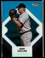 Curt Schilling [Blue Refractor] #6 Baseball Cards 2006 Finest Prices