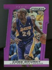Kobe Bryant [Purple Die Cut Prizm] Basketball Cards 2013 Panini Prizm Prices