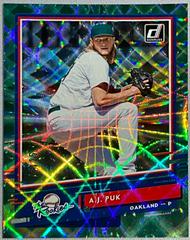 A.J. Puk [Green] #R-5 Baseball Cards 2020 Panini Donruss the Rookies Prices