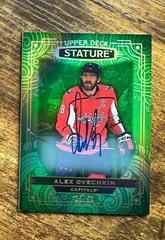 Alex Ovechkin [Green Autograph ] #93 Hockey Cards 2022 Upper Deck Stature Prices