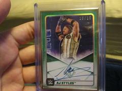AJ Styles [Green] Wrestling Cards 2020 Topps WWE Transcendent Autographs Prices