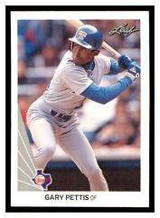 Gary Pettis #469 Baseball Cards 1990 Leaf Prices