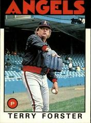 Terry Forster #37T Baseball Cards 1986 Topps Traded Prices