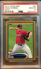 Craig Kimbrel [Gold] Baseball Cards 2012 Topps Mini Prices