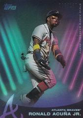 Ronald Acuna Jr. [Rainbow Foil] #106 Baseball Cards 2022 Topps X Steve Aoki Prices