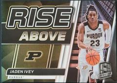 Jaden Ivey #RA-JIV Basketball Cards 2022 Panini Chronicles Draft Picks Rise Above Prices