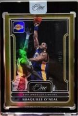 Shaquille O'Neal [Gold] #155 Basketball Cards 2022 Panini One and One Prices