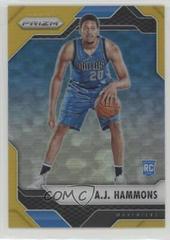 A. J. Hammons [Gold Prizm] #159 Basketball Cards 2016 Panini Prizm Prices