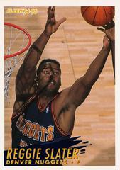Reggie Slater #277 Basketball Cards 1994 Fleer Prices