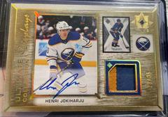 Henri Jokiharju [Gold] #US-HJ Hockey Cards 2021 Ultimate Collection Signatures Prices