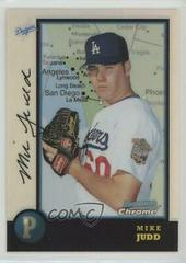 Mike Judd [Refractor] Baseball Cards 1998 Bowman Chrome International Prices