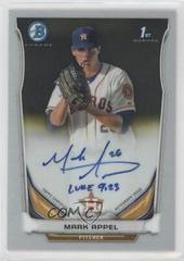 Mark Appel [Chrome] #MA Baseball Cards 2014 Bowman Prospect Autograph Prices
