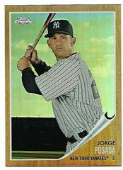 Jorge Posada [Refractor] #C183 Baseball Cards 2011 Topps Heritage Chrome Prices