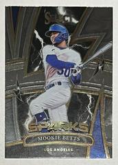 Mookie Betts #SP2 Baseball Cards 2022 Panini Select Sparks Prices