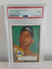 1952 Topps Baseball Cards 1996 Topps Mantle Redemption Prices
