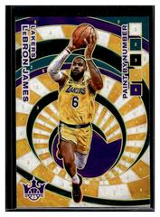 LeBron James #6 Basketball Cards 2022 Panini Court Kings Paint by Number Prices