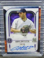 Andy Pettitte [Purple] Baseball Cards 2022 Topps Tribute Autographs Prices