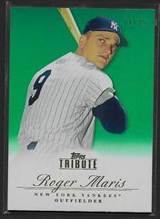 Roger Maris [Green] Baseball Cards 2012 Topps Tribute Prices