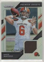Baker Mayfield Football Cards 2018 Panini Prizm Premier Jerseys Prices