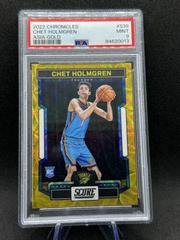 Chet Holmgren [Asia Gold] #539 Basketball Cards 2022 Panini Chronicles Prices