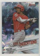 Jose Siri [Atomic] #EI-6 Baseball Cards 2018 Bowman's Best Early Indications Prices