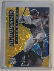 Alex Rodriguez [Quick Pitch Gold] #ATG11 Baseball Cards 2021 Panini Mosaic All Time Greats Prices