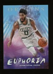 Jayson Tatum [Turquoise] #1 Basketball Cards 2022 Panini Origins Euphoria Prices