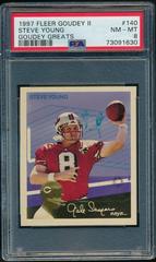 Steve Young [Greats] #140 Football Cards 1997 Fleer Goudey II Prices