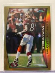 Terrell Owens [Refractor] #23 Football Cards 1998 Topps Chrome Prices
