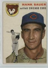 Hank Sauer #4 Baseball Cards 1954 Topps Prices