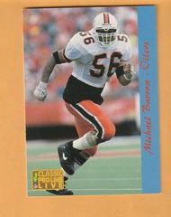Micheal Barrow #105 Football Cards 1993 Pro Line Live Prices