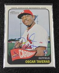Oscar Taveras #OT Baseball Cards 2014 Topps Heritage Real One Autographs Prices