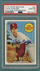 Steve Carlton #SC Baseball Cards 2018 Topps Heritage Real One Autographs Prices