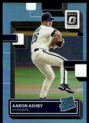 Aaron Ashby [Carolina Blue] #36 Baseball Cards 2022 Panini Donruss Optic Prices