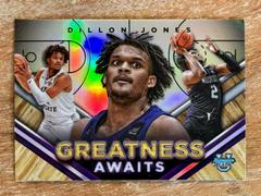 Dillon Jones #GA-10 Basketball Cards 2023 Bowman Best University Greatness Awaits Prices