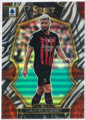 Olivier Giroud [Zebra] #104 Soccer Cards 2022 Panini Select Serie A Prices