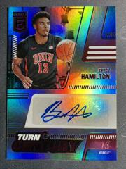 Bryce Hamilton [Pink] Basketball Cards 2022 Panini Chronicles Draft Picks Turn of the Century Autographs Prices