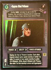Captain Gilad Pellaeon [Foil] Star Wars CCG Reflections III Prices
