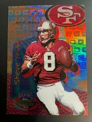 Steve Young [Spectralusion Elite] Football Cards 1996 Playoff Illusions Prices
