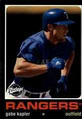 Gabe Kapler Baseball Cards 2002 Upper Deck Vintage Prices