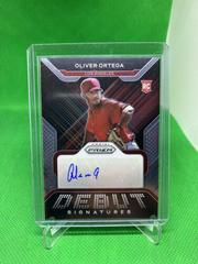 Oliver Ortega #DS-OO Baseball Cards 2022 Panini Prizm Debut Signatures Prices