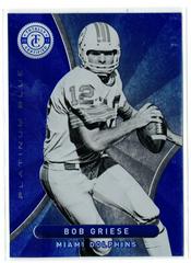 Bob Griese [Platinum Gold] Football Cards 2012 Panini Totally Certified Prices