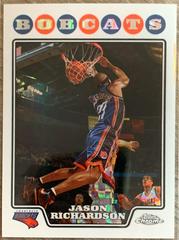 Jason Richardson [Xfractor] Basketball Cards 2008 Topps Chrome Prices