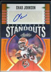 Chad Johnson [Orange] #SS-16 Football Cards 2023 Panini Absolute Signature Standouts Prices
