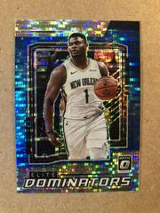 Zion Williamson [Blue Pulsar] #1 Basketball Cards 2021 Panini Donruss Optic Elite Dominators Prices