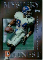 Shannon Sharpe [Bronze Refractor] #M19 Football Cards 1997 Topps Mystery Finest Prices